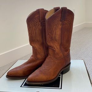 Frye Billy Pull On Cowboy Boots Size 7.5